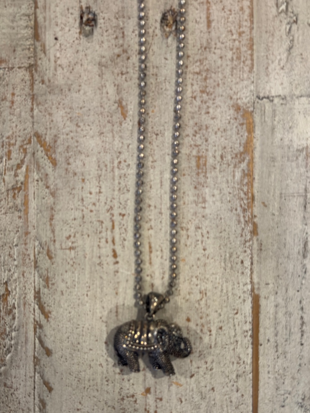 LAGOS Rare Wonders Silver Elephant Pendant Necklace